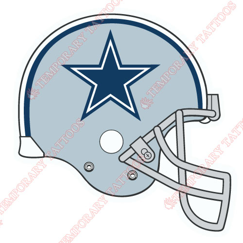 Dallas Cowboys Customize Temporary Tattoos Stickers NO.500